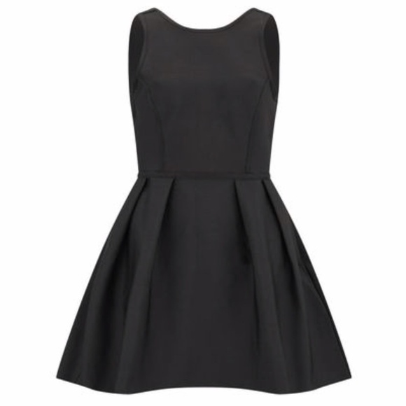 Samsoe & Samsoe | Berry Open Back Skater Dress in Black - Picture 12 of 12